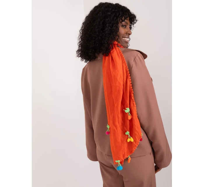 Chustka AT CH model 19662198 pomarańczowy - FPrice Chustka AT CH model 19662198 pomarańczowy - FPrice