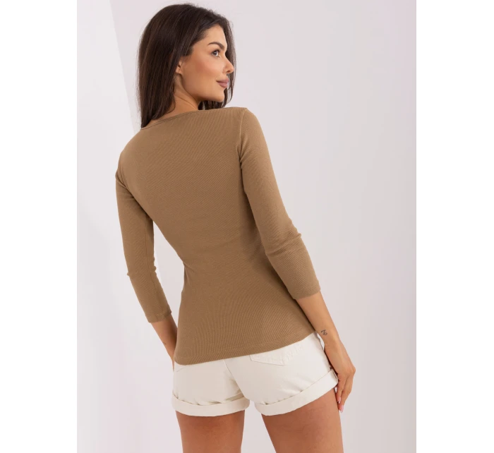 Dámská halenka EM BZ HS 21 model 21817438 tmavě šedá - FPrice Dámská halenka EM BZ HS 21 model 21817438 tmavě šedá - FPrice