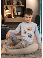 Pyžamo Cornette Kids Boy 593/190 Fun, délka/velikost 98–128 Pyžamo Cornette Kids Boy 593/190 Fun, délka/velikost 98–128