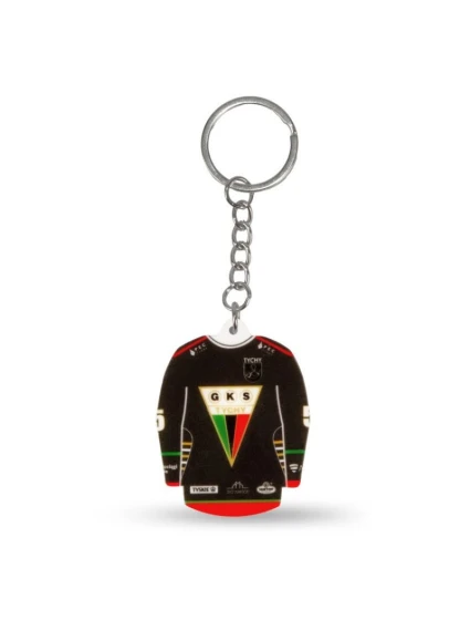 Přívěsek na klíče s hokejovým dresem GKS Tychy (Away) SREBBREKH-GKS Přívěsek na klíče s hokejovým dresem GKS Tychy (Away) SREBBREKH-GKS