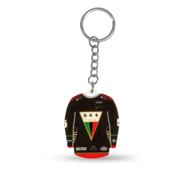 Přívěsek na klíče s hokejovým dresem GKS Tychy (Away) SREBBREKH-GKS Přívěsek na klíče s hokejovým dresem GKS Tychy (Away) SREBBREKH-GKS