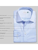 J.Harvest & Frost 01 Slim Men Nežehlivá košile s dlouhým rukávem mid blue model 22454280 J.Harvest & Frost 01 Slim Men Nežehlivá košile s dlouhým rukávem mid blue model 22454280