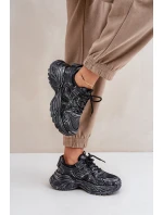 Dámské tenisky s na platformě černé model 21680934 - Boto Dámské tenisky s na platformě černé model 21680934 - Boto
