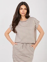 Tričko D12127M02858A tmavě lila