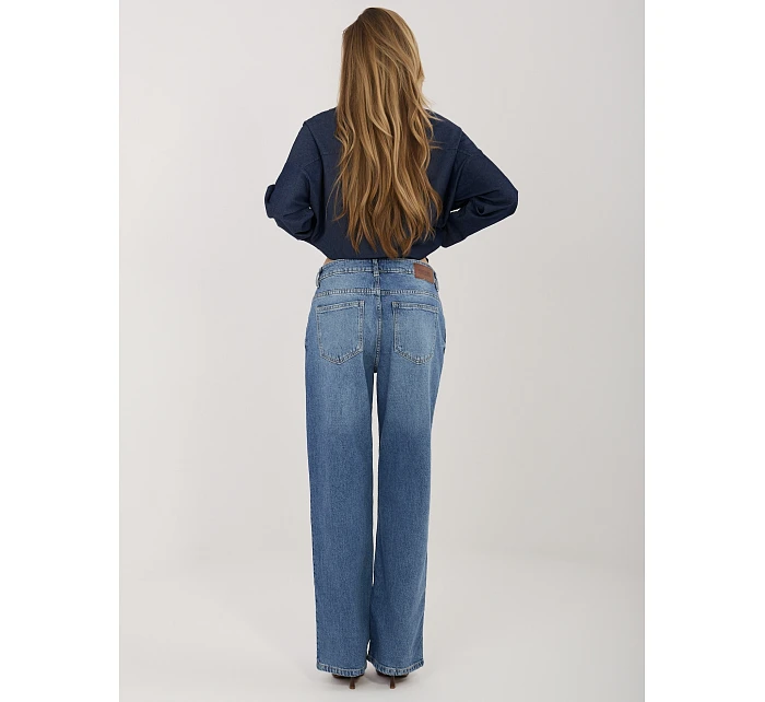 Spodnie model 22041103 ciemny niebieski - FPrice