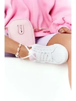 Dámské klasické tenisky Big Star - bílé/růžové Dámské klasické tenisky Big Star - bílé/růžové