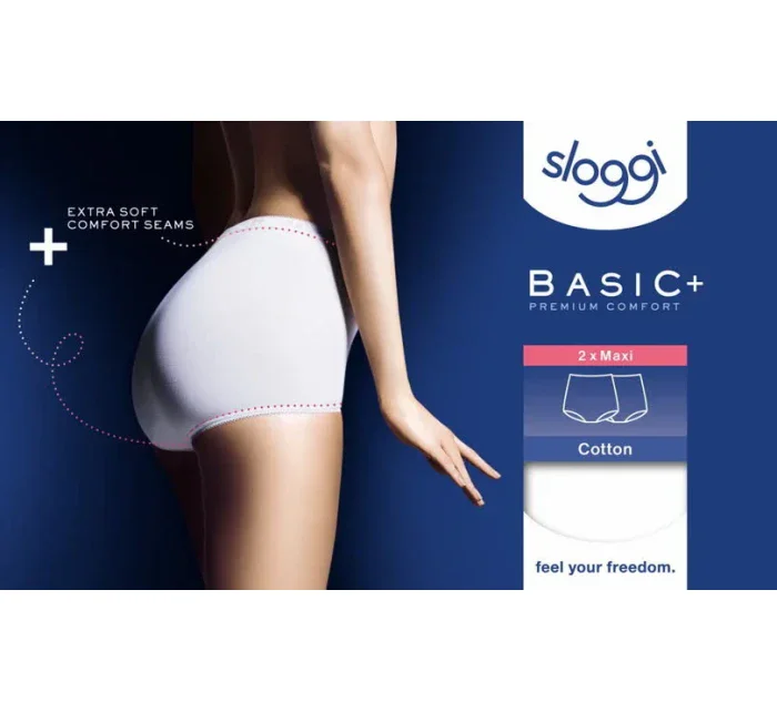 Dámské kalhotky SLOGGI BASIC+ MAXI 2P - SLOGGI