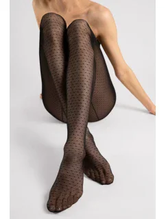 PATRIZIA - PUNTÍKATÉ TYLOVÉ PUNČOCHÁČE