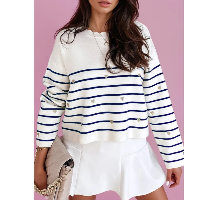 Dámský svetr modrý Dstreet model 21970678 - FashionStreet