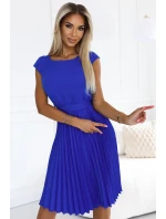 LILA sukienka z krótkim i  model 20601857 - numoco