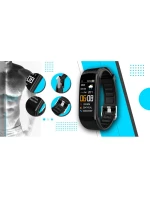 GIEWONT Smartwatch Black and Blue 2 Stripes GW200-7 GIEWONT Smartwatch Black and Blue 2 Stripes GW200-7