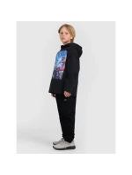 Chlapecká mikina s kapucí model 21816926 - 4F Chlapecká mikina s kapucí model 21816926 - 4F