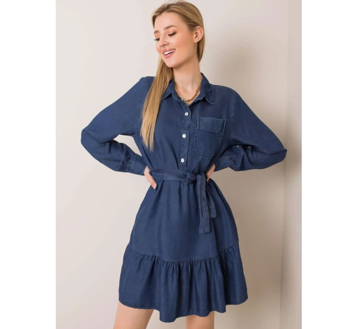 Šaty DHJ SK 3679.52P tmavě modrá