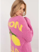 Jumper MI SW 2108.92 růžový Jumper MI SW 2108.92 růžový