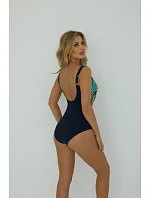 Dámské jednodílné plavky 5 zelené model 22178023 - Self Dámské jednodílné plavky 5 zelené model 22178023 - Self