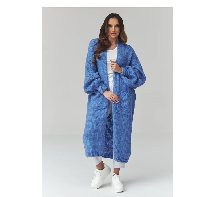 Svetr na zapínání  model 226875 Makadamia