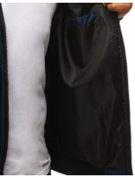 Pánská přechodná bunda prošívaná tmavě modrá TX2822