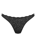 Dámská tanga ZERO Feel Bliss String - BLACK - černé 0004 - SLOGGI
