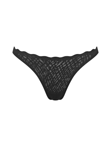 Dámská tanga ZERO Feel Bliss String - BLACK - černé 0004 - SLOGGI Dámská tanga ZERO Feel Bliss String - BLACK - černé 0004 - SLOGGI