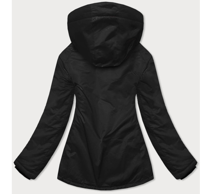 Černá dámská zimní klokaní bunda (B2361)