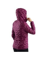 Dámská péřová bunda s kapucí Viking Lady ve fialové barvě model 21767841