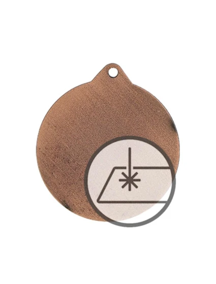 Medaile s rytinou na laminátu