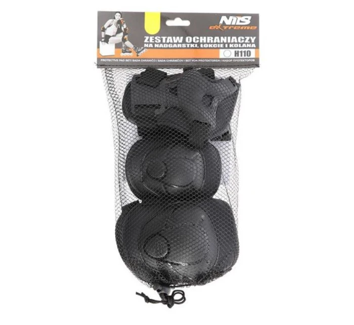 Sada chráničů BLACK velikost M model 21195881 - Nils Extreme Sada chráničů BLACK velikost M model 21195881 - Nils Extreme