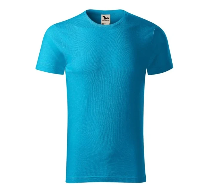 Malfini Native (GOTS) M MLI-17344 tyrkysové tričko