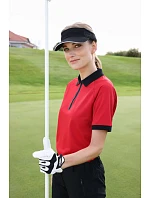 JN Dámské piqué polo se zipem 02. white/black model 22531380 - Daiber JN Dámské piqué polo se zipem 02. white/black model 22531380 - Daiber