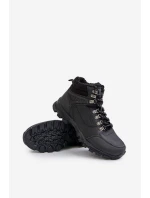 Zateplené Pánské Trekingové Boty Černé model 21679483 - EVENTO
