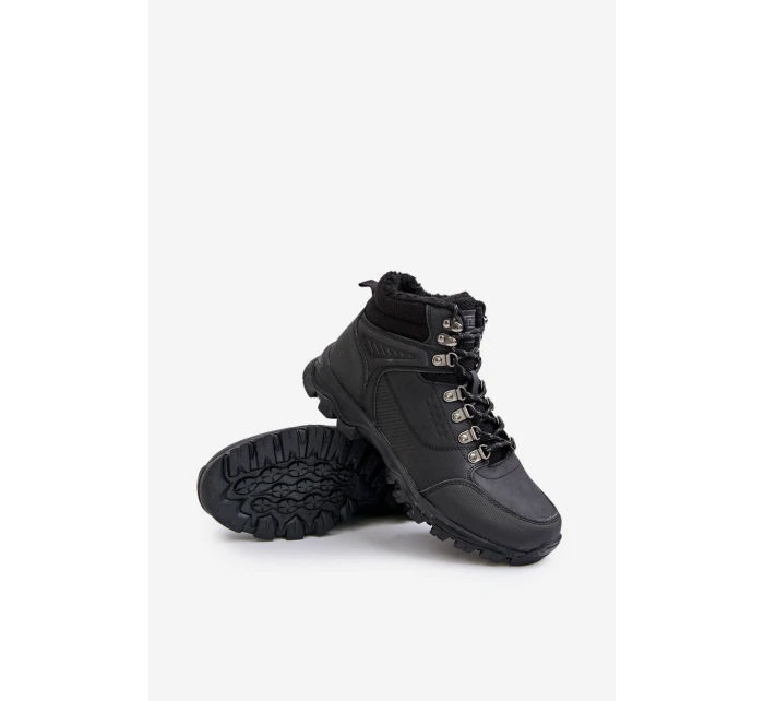 Zateplené Pánské Trekingové Boty Černé model 21679483 - EVENTO
