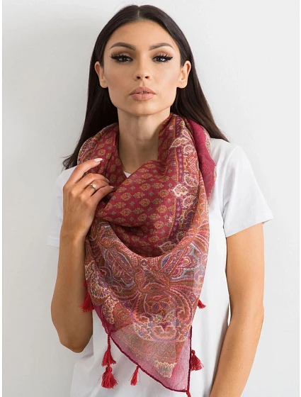 Chustka AT CH ENEC model 21309844 bordowy - FPrice