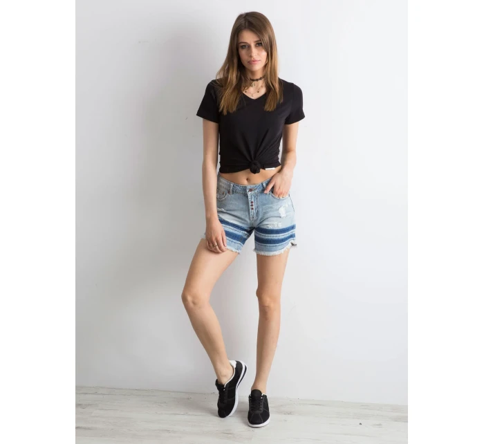 EM SN DY103 šortky.56 modrá