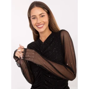 Bluzka IT BZ model 21480372 czarny - FPrice Bluzka IT BZ model 21480372 czarny - FPrice