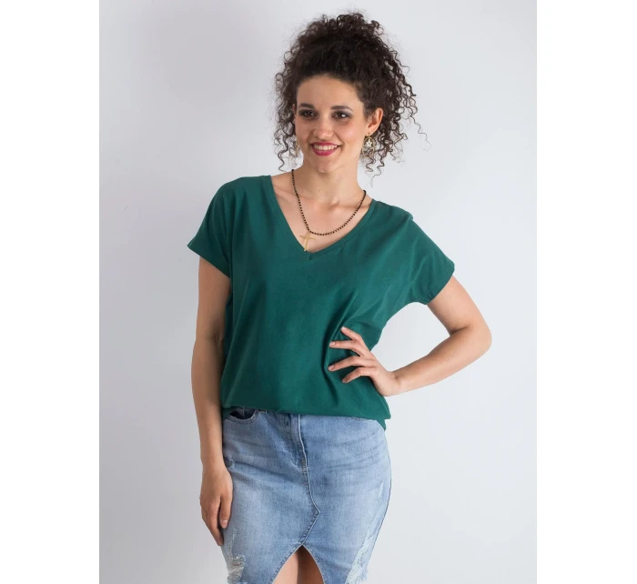 Tričko RV TS 4832.35P tmavě zelená