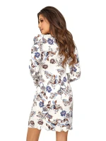 Dámská noční košilka Naomi Ecru vzor - Donna