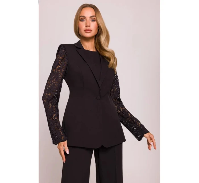 Dámské sako M865 černé - Moe Dámské sako M865 černé - Moe