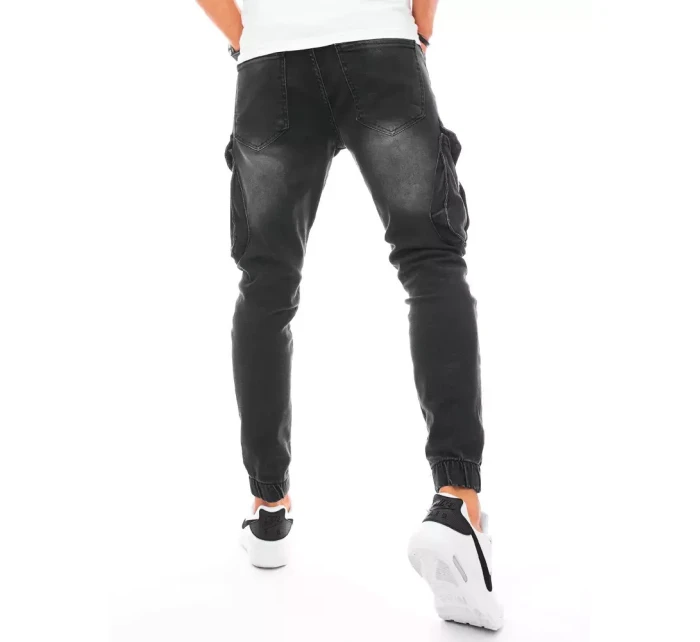 Pánské bojové džínové kalhoty černé model 21963219 - Dstreet