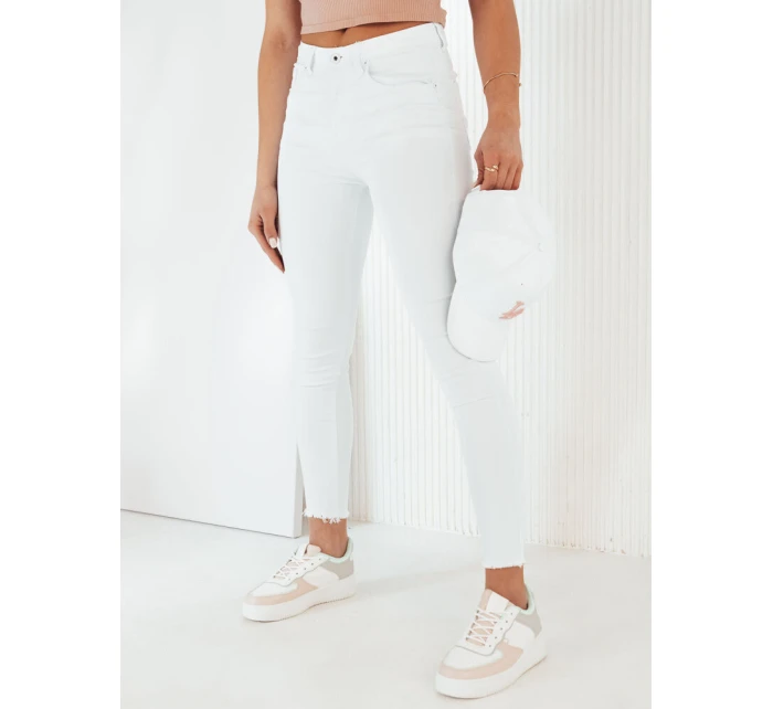 Dámské džínové kalhoty white model 21974503 - Dstreet Dámské džínové kalhoty white model 21974503 - Dstreet
