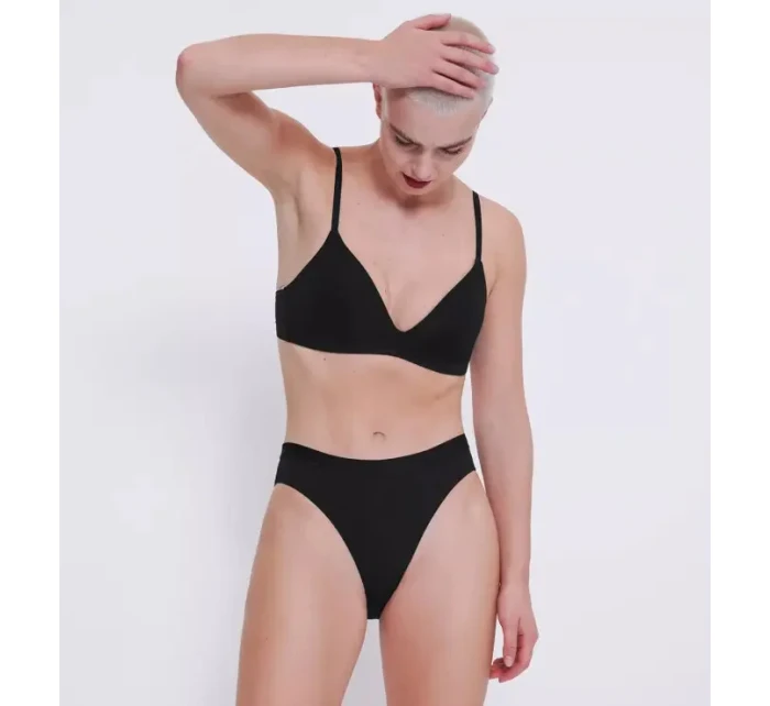 Dámské kalhotky GO Casual High leg - BLACK - černé 0004 - SLOGGI