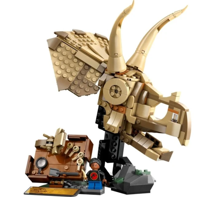 LEGO JURASSIC WORLD 76969 Kostry dinosaurů: lebka triceratopse LEGO JURASSIC WORLD 76969 Kostry dinosaurů: lebka triceratopse