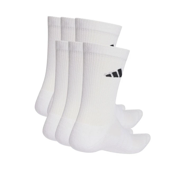 Ponožky adidas Cushioned Crew Essentials 6p bílé KE5498