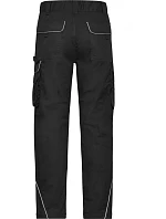 Daiber JN 878 (94-110) Pracovní kalhoty - Solid 02.878L black