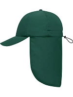 Daiber MB 6243 6 panelová kšiltovka s ochranou krku 03.6243 dark green Daiber MB 6243 6 panelová kšiltovka s ochranou krku 03.6243 dark green