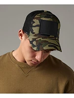Beechfield B 641 5 panelová kšiltovka "Removable Patch Trucker" 53.0641 military green