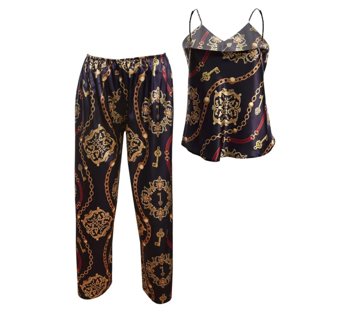 Dkaren DK-KI-017 barva: tmavě modrá-vzor Dkaren DK-KI-017 barva: tmavě modrá-vzor