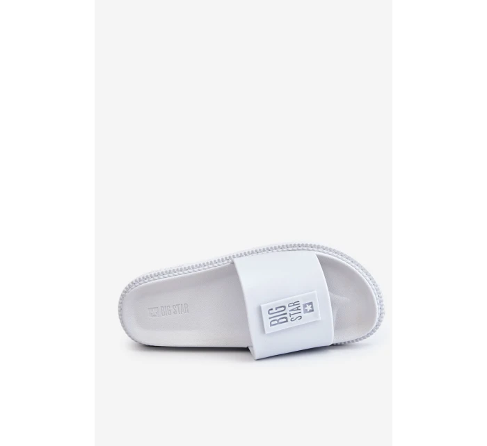 Dámské pantofle Big Star LL274428 Bílé Dámské pantofle Big Star LL274428 Bílé