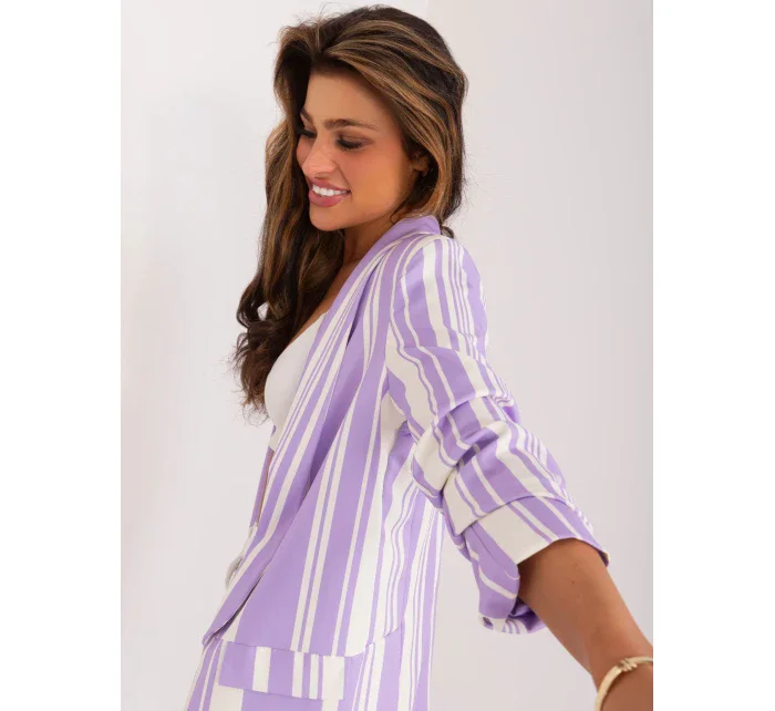 Marynarka DHJ MA model 20112989 jasny fioletowy - FPrice