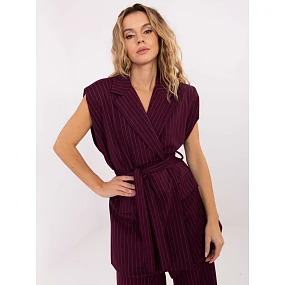 Kamizelka IT KZ model 21757390 bordowy - FPrice Kamizelka IT KZ model 21757390 bordowy - FPrice