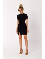 Mini šaty s předním  černé model 18383249 - Moe